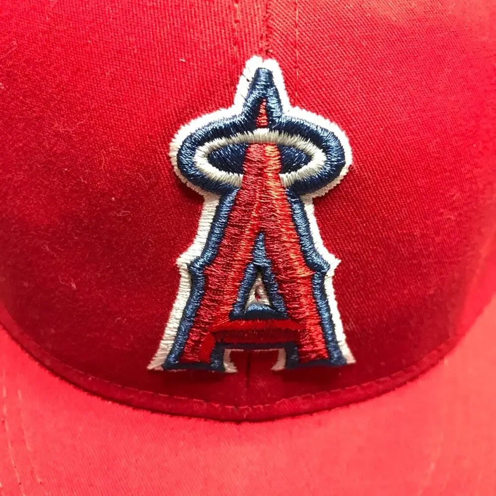 OC Sports MLB Los Angeles Angels LA Red Strapback